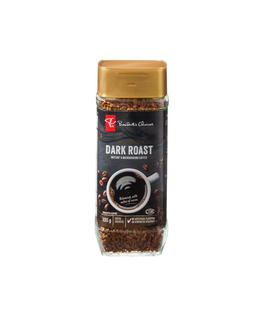 Dark Roast Instant & Microground Coffee,100g
