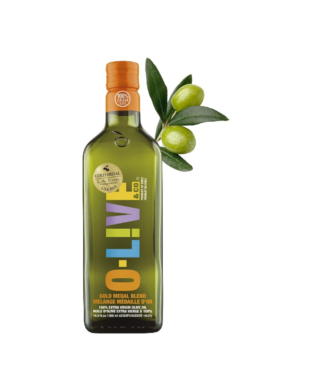 Extra Virgin Olive Oil, Cold Pressed, Premium Olive Oil,500ml