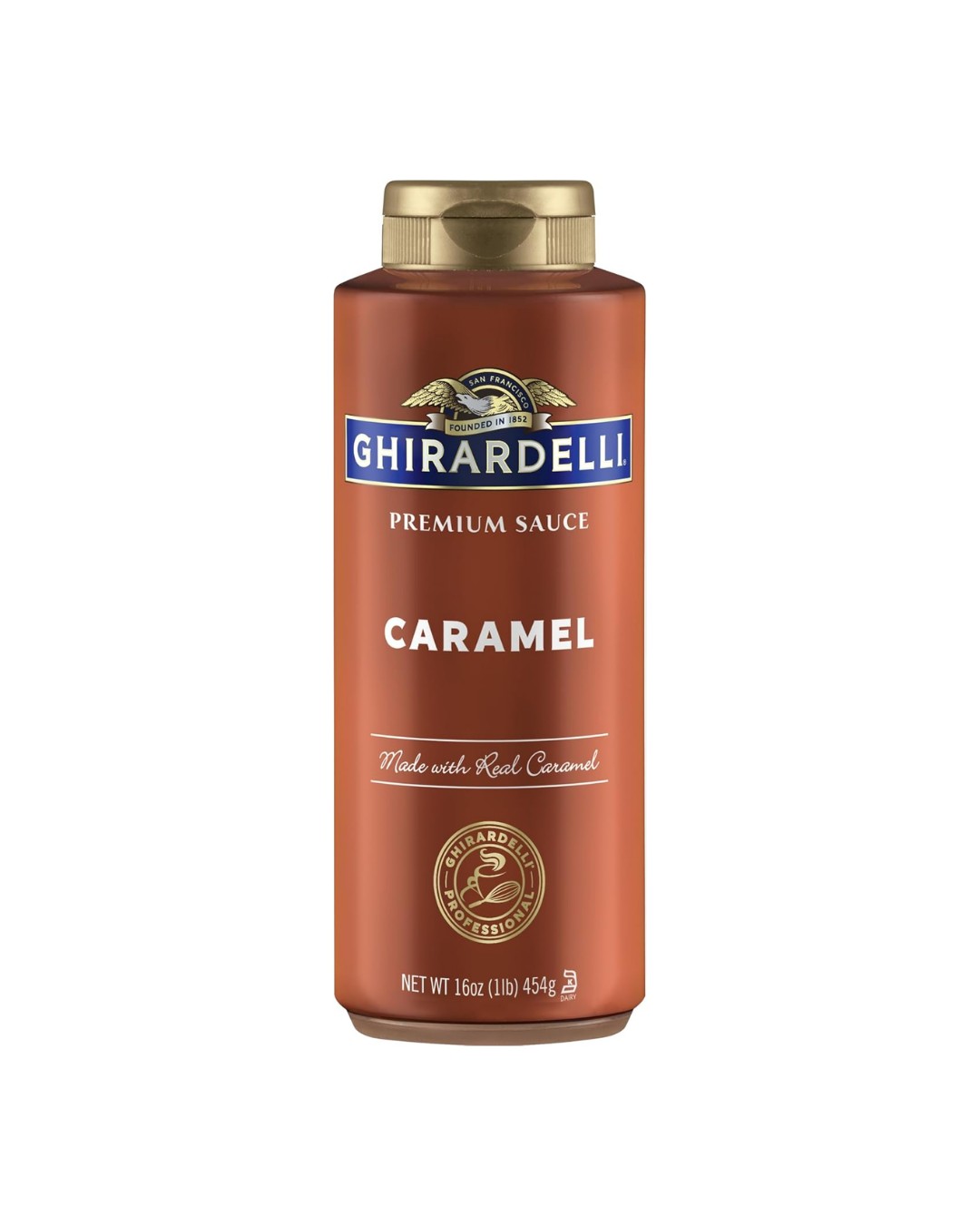 Ghirardelli Caramel Sauce Squeeze Bottle, 16oz