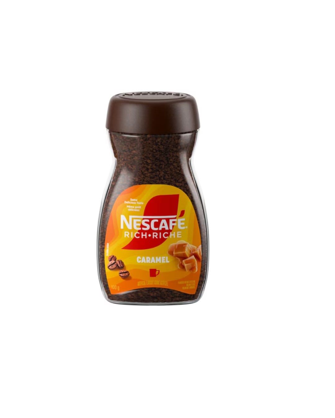 NESCAFÉ Rich Caramel Flavoured Instant Coffee,100g