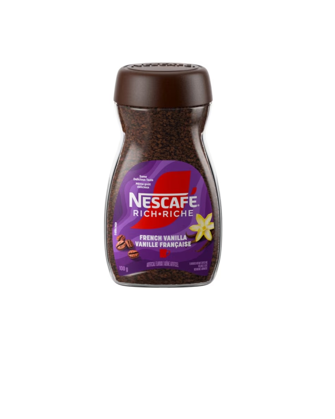 NESCAFÉ Rich French Vanilla Flavoured Instant Coffee,100g