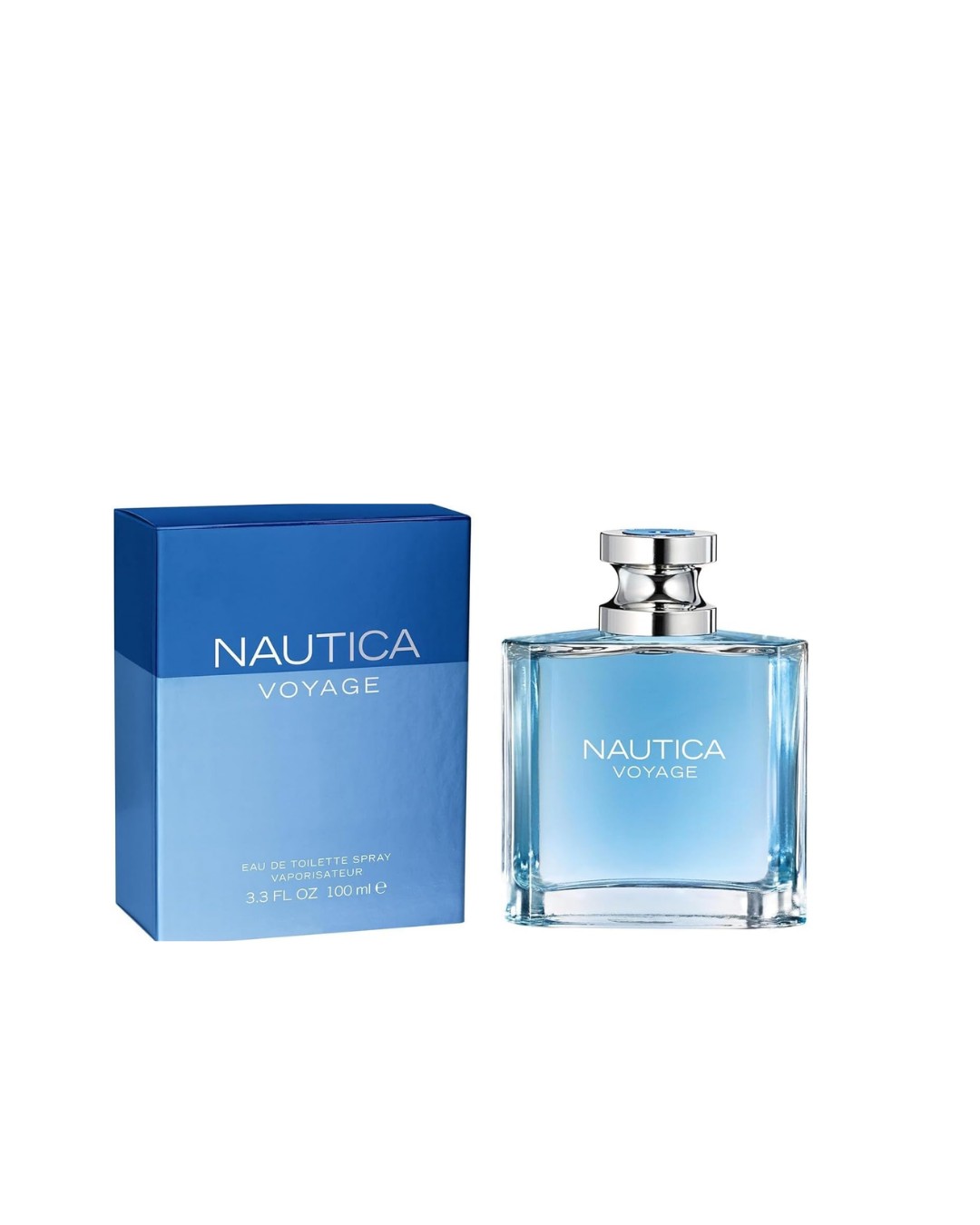 Nautica Voyage Eau de Toilette- Notes of Apple, Cedarwood, Mimosa, Men's Fragrance, Long Lasting, Everyday Fragrance,100ml