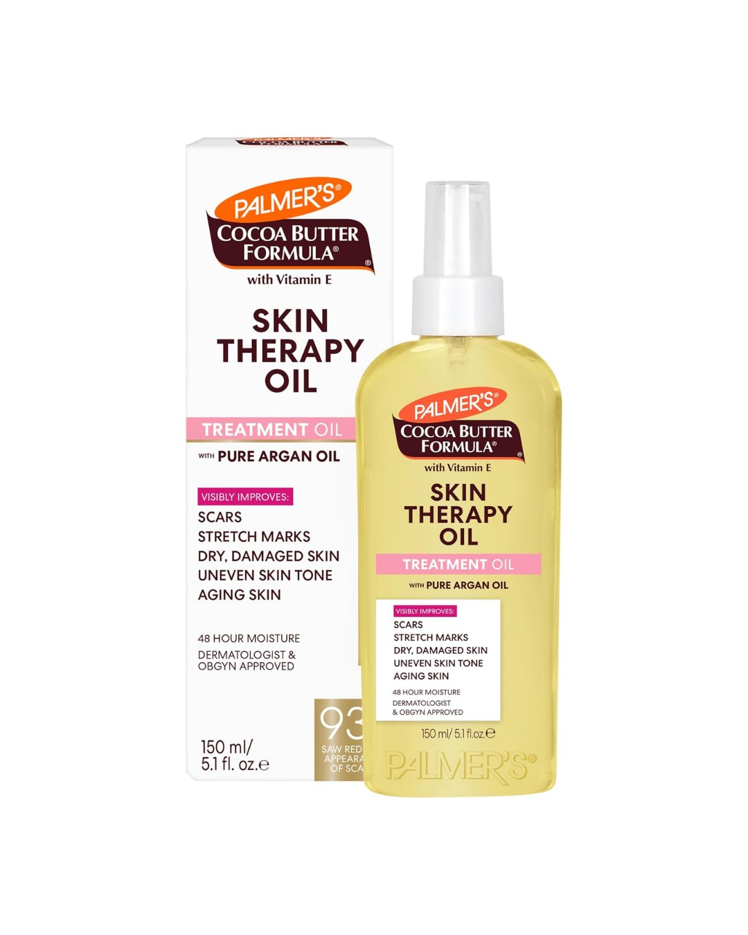 Palmer's Cocoa Butter Formula Skin Therapy Moisturizing Body Oil with Vitamin E,150ml