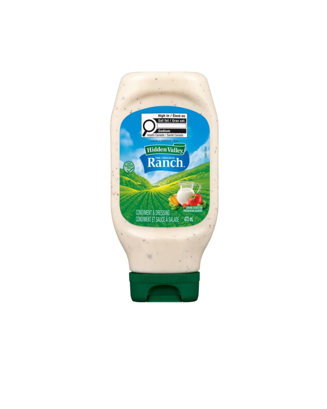 Ranch Original Creamy Dressing & Dip, Gluten Free,473ml