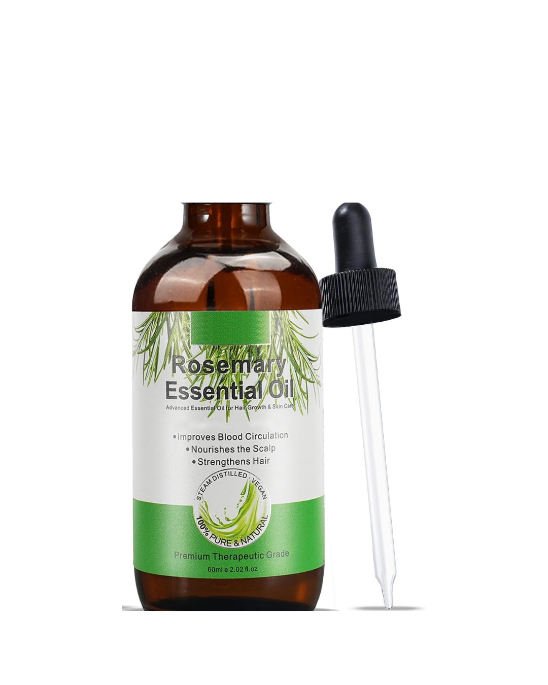 Rosemary Hair Oil,Natural Cold Pressed Oil,60ml