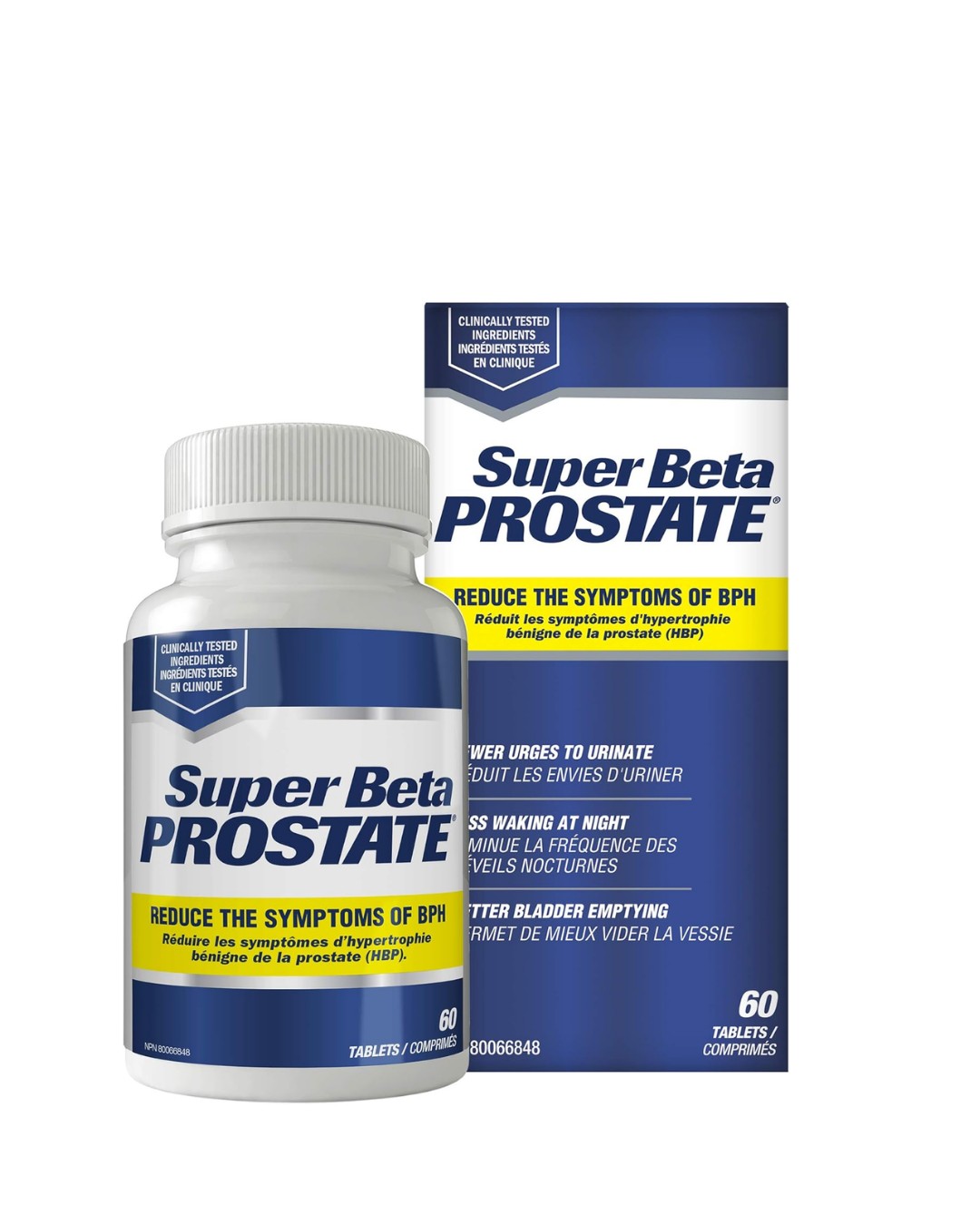 Super Beta Prostate Urologist Recommended Prostate Supplement for Men,Beta Sitosterol,60 Tablets.