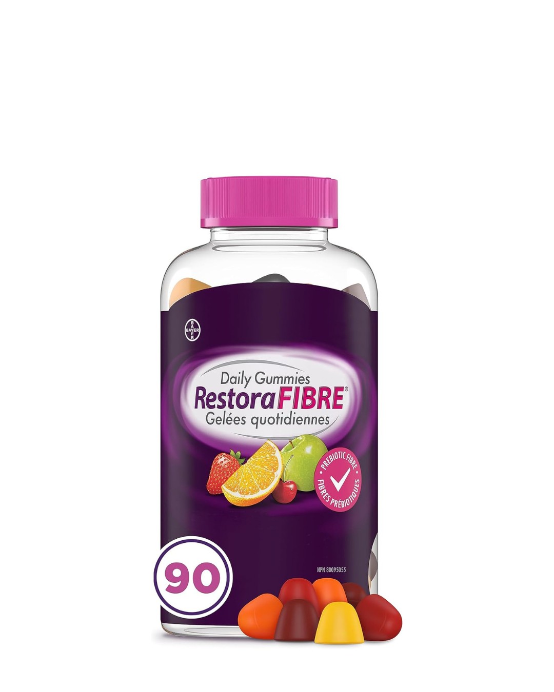 Daily Prebiotic Fibre Gummies-90count